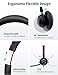 JabNecter Wired Headphones with Microphone for PC, On-Ear Computer Laptop USB Headset with Noise Cancelling Microphone in-line Control for Home Office Online Class Skype Zoom, (3.5mm + USB)