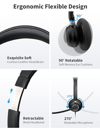 Casque micro antibruit pour éliminer les distractions en visioconférence
