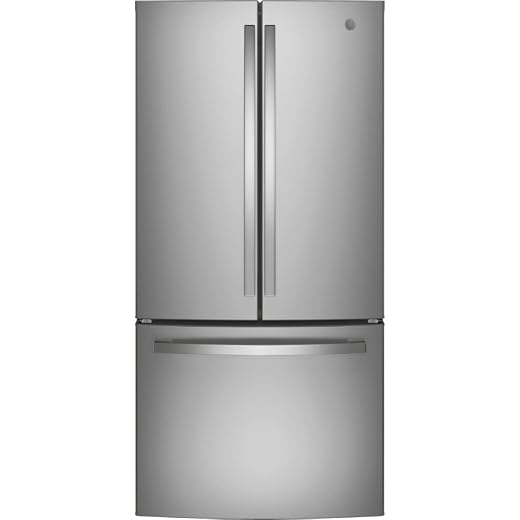 GE 18.6 cu. ft. French Door Refrigerator in Fingerprint Resistant Stainless Steel Counter Depth ENERGY STAR