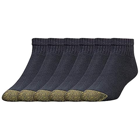 Gold Toe Skarpety męskie (6 sztuk), Czarny, XL