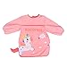 SOIMISS Bambini Art Grembiule Bambini Impermeabile Artista Grembiule Bambino Manica Lunga Grembiule con Unicorno Squali Modello per Ragazze Ragazzi Cena di Natale Comunità Evento