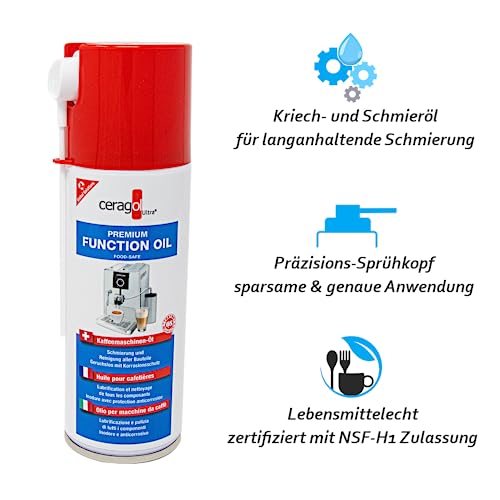 Schmieröl Ceragol Ultra Premium Function Oil lebensmittelecht