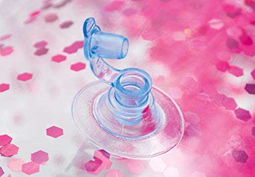 Bóia Glitter, Intex, Transparente, Pacote de 1