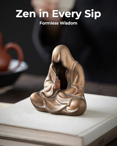 Figura Zen de Cerámica para Té con Diseño Faceless miniatura 5