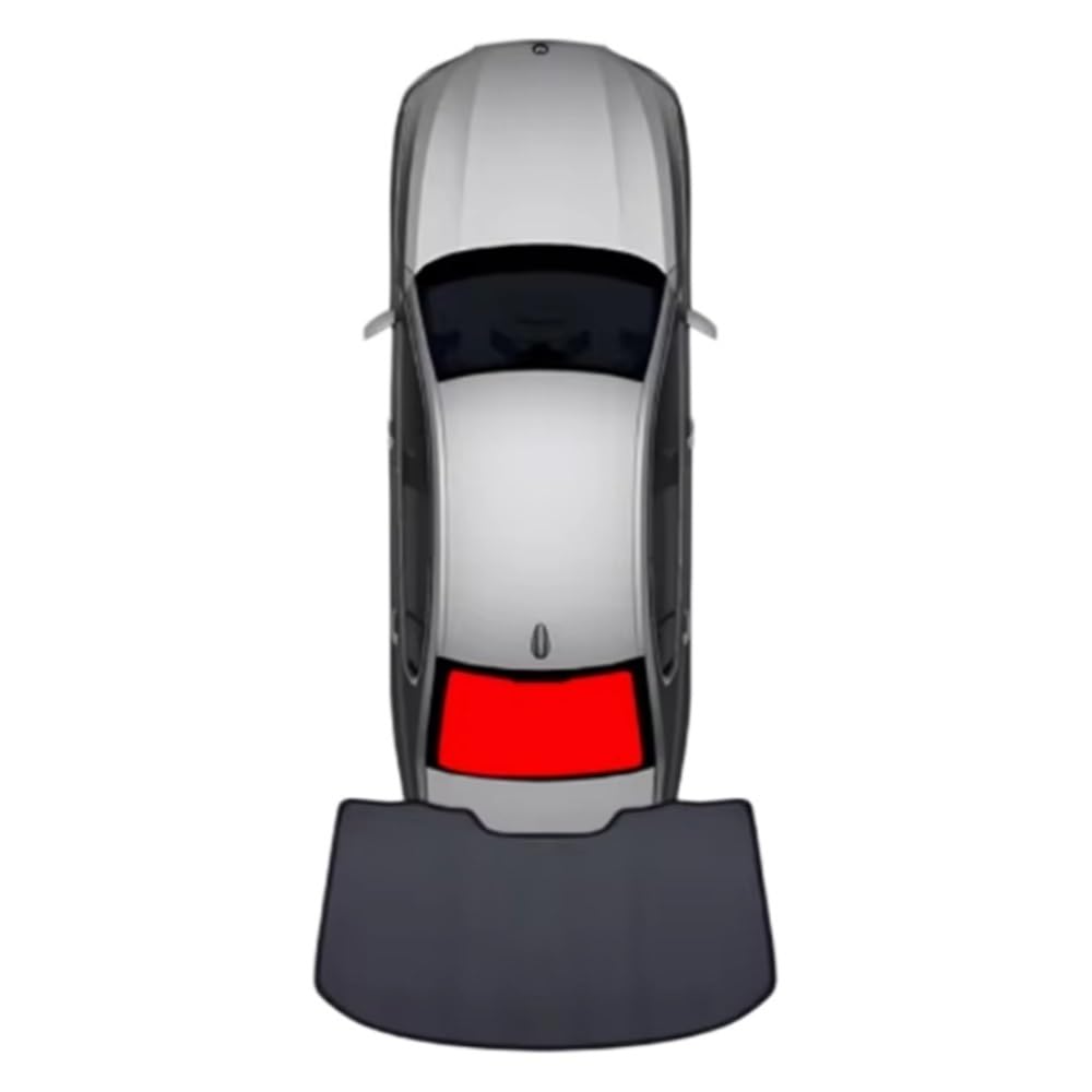 Parasol para Ventana De Coche para Toyota para Highlander XU40 Cortina Bloques Malla Marco Parabrisas Cortinillas Coche(1pcs Rear)