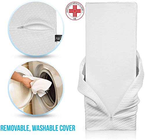 Cuscino Lombare Memory Foam Made In Italy - Dispositivo Medico CE, Multiuso Per Gambe, Collo, Lombare - Foto 3