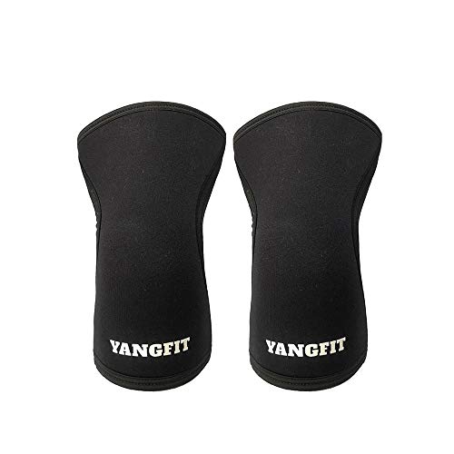 Joelheira Crossfit Neoprene 7mm para Lpo Par Yangfit (M)