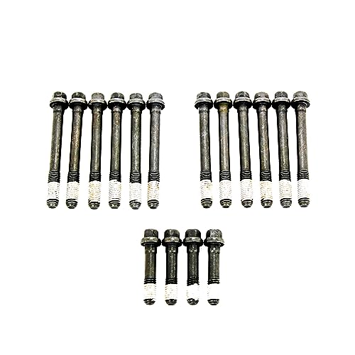 Image of DNJ HGB3111 Engine Cylinder Head Gasket Set with Head Bolt Kit, Complete Repair Set for 1991-1995 Chevrolet, GMC C1500, C2500, C2500 Suburban 7.4L V8 16V OHV 454cid