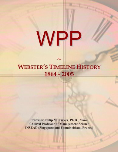 WPP: Webster's Timeline History, 1864 - 2005