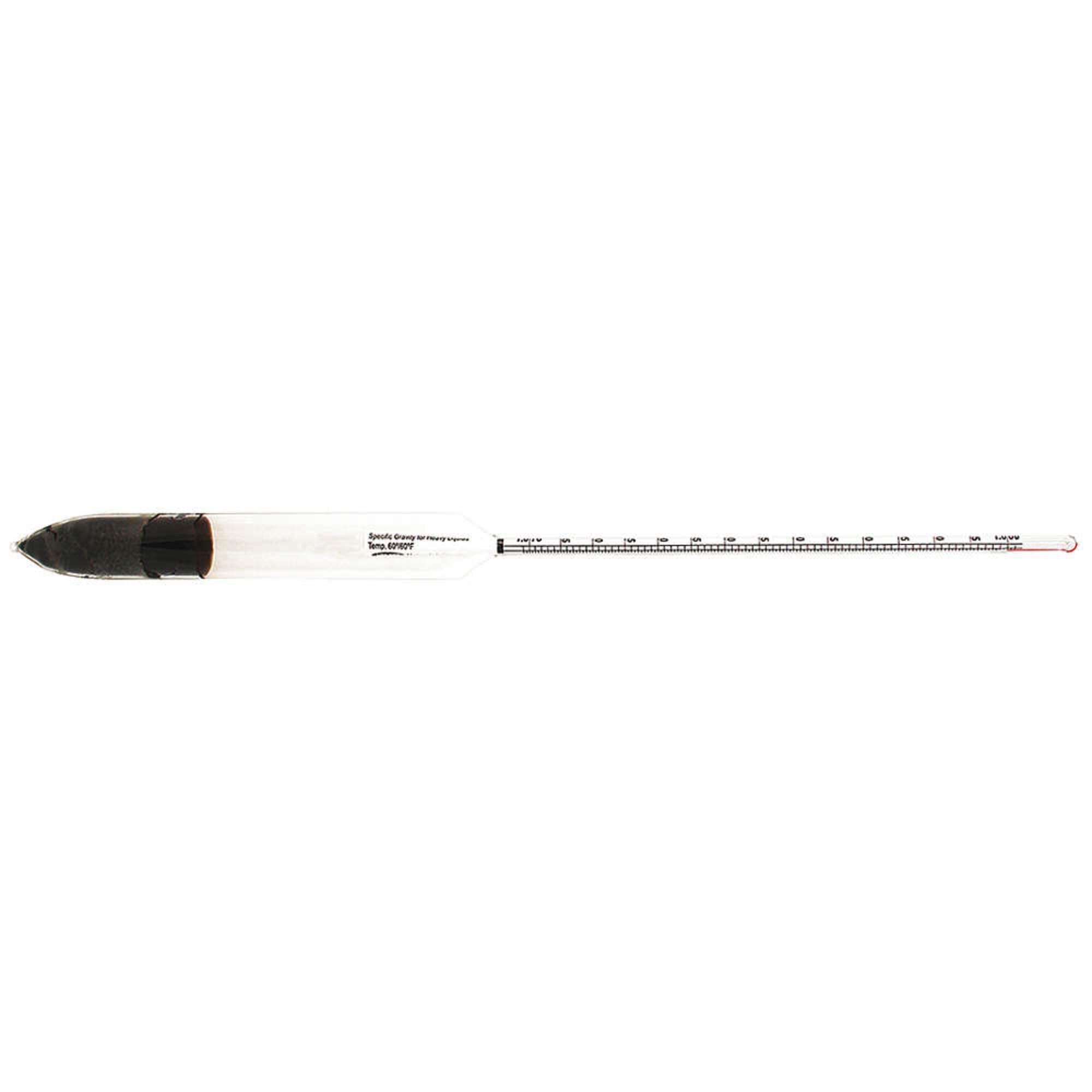 Specific Gravity/Baume Heavy Hydrometer, Range: 1.200 to 1.420 - 6603DS-2 - EACH