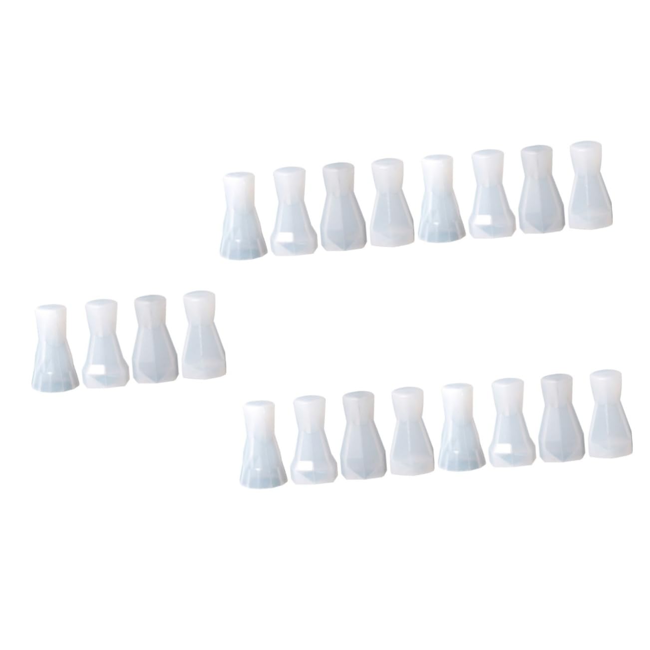 Uonlytech Molde De Silicona Para Soporte De Anillos Moldes Diy Para Velas Y Manualidades Desmoldeo Decoración Para Y Fiestas 4 Piezas X 5