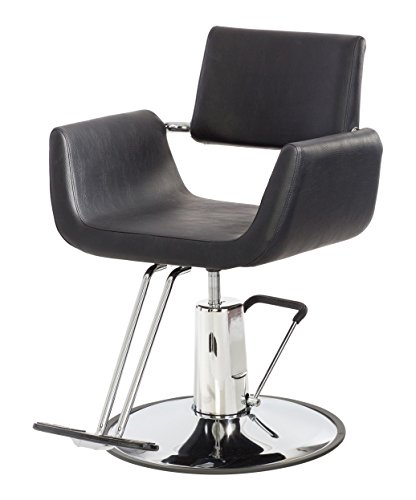Buy-Rite Echo Styling Chair For Salons & Spas, Modern Design With Floating Back, No Seams For Easy Cleaning, One Piece Foam Cushion, Steel Frame, Ylg-119 #TOP23