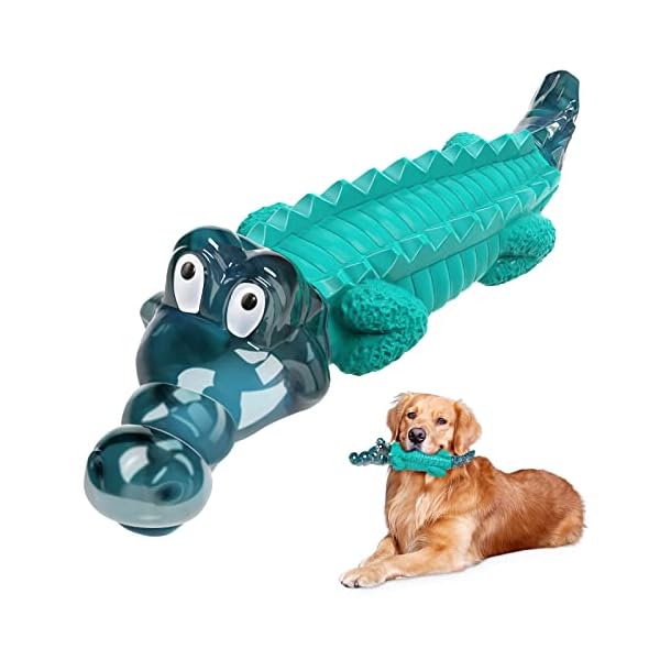 Dog Toys for Aggressive Chewers-Dog Chew Toy/Large Dog Toys/Tough Dog Toys/Heavy Duty Dog Toys/Durable Dog Toys for Large/Medium Dogs/Super Chewer Dog Toys to Keep Them Busy (Blue)
