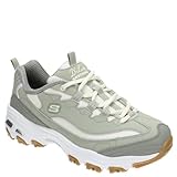 Skechers Sport D'Lites-Popular Vote Women's Sneaker, 9.5 B(M) US, Green-Multi