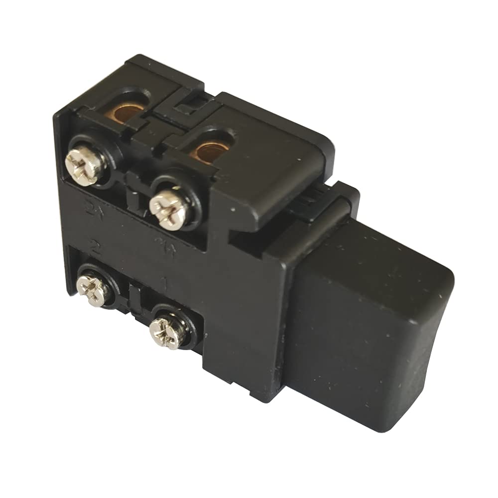 KEDU HY79-21 - Interruptor de botón para cortacésped (18 (16) A, 2 unidades)