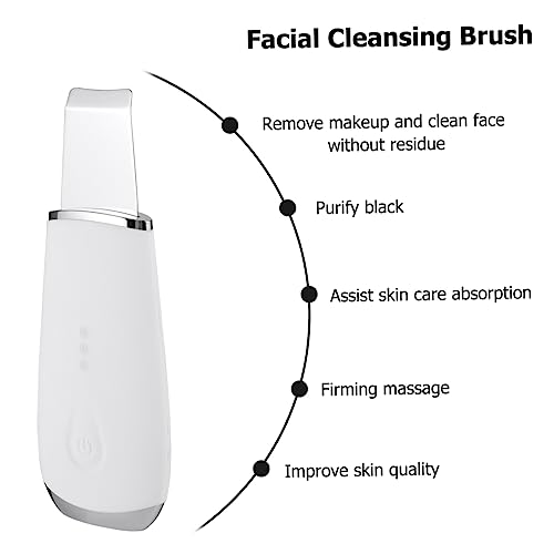 VILLCASE Raspador De Ultrassônico Espátula Facial Extrator De Cravo Esfoliante Facial Elétrico Aspir