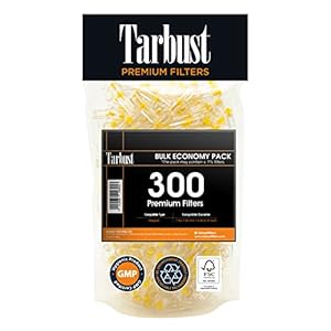 Tarbust 300 Sigarettenfilter, Filter Sigaretten, Anti Teer Filter, Plastic Sigarettenfilter 8mm, Sigaretten Sip Soor Gewone