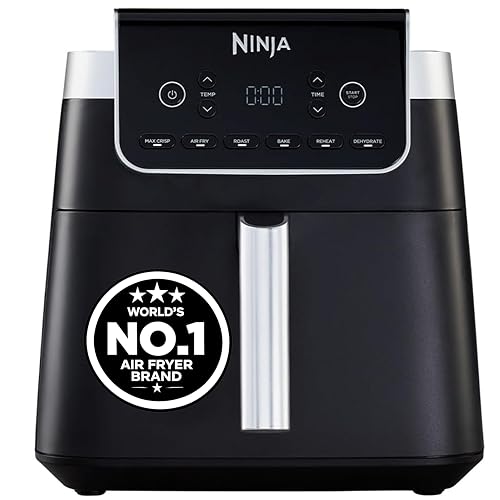 Ninja Air Fryer MAX PRO 6.2L (AF180IN) 2000W Max Crisp Technology...
