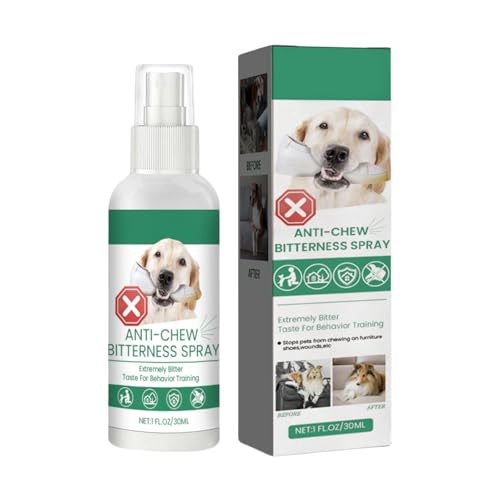 NVOQILIN Aerosoles eficaces de entrenamiento amargo, disuasivos para masticar, aerosoles de entrenamiento para perros, para muebles, sofás, cortinas, plantas,