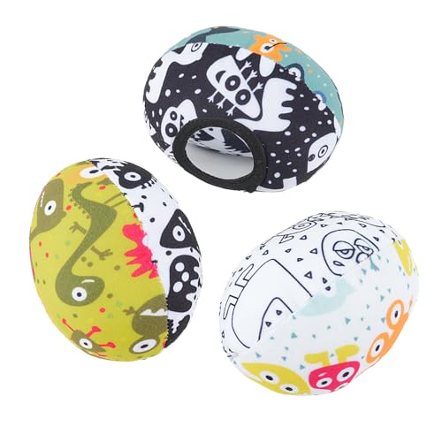 Image of Tayerop The Replacement Balls (for Mamaroo Swing) Offer More Interaction and Reversible Ball Options to Complement The Multi-Coloured with MamaRoo Cradle in a Set of 3 Balls ﻿