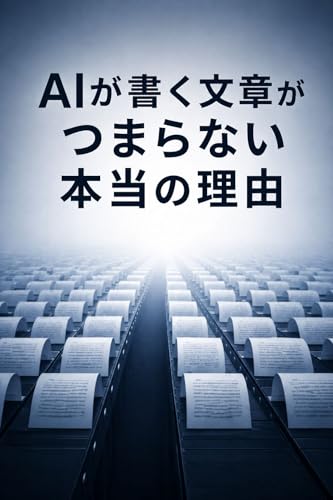 AIが書く文章が つまらない本当の理由
