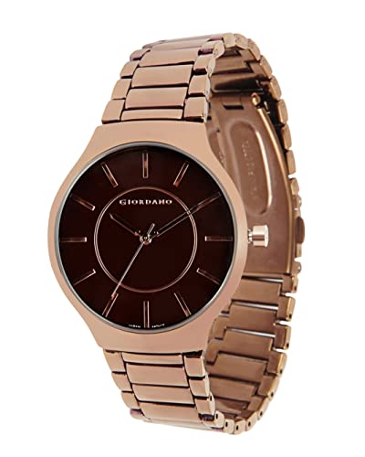 Image of Giordano Analog Stylish Watch for Women's Water Resistant Fashion Watch Round Shape with Stainless Steel Case Wrist Watch for Women /Ladies /Girls to Compliment Your Look /Ideal Gift for Women's-GZ-60044