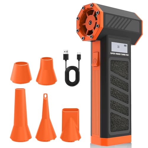 FANPROMS Cordless Paint Blower with 5 Nozzles & 4 Speeds