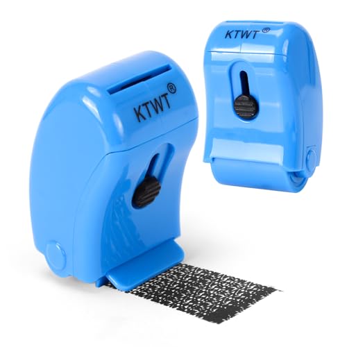ID Protector Ink Roller Stamp - Identity Theft Protection Roller Stamp, Includes Refill Ink
