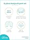 Simple Joys by Carter’s Unisex Baby 6-teiliges Set, Bodys (Kurz- und Langarm) und Hosen, Grau/Minzgrün/Elefant/Lamm, 3-6 Monate