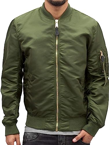Alpha Indutries MA-1 VF LW Blouson Bomber pour Homme Dark Green