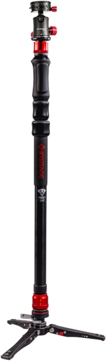 Cobra 3 Strike Monopod with Ball Head, 59'' Video Monopod Kit for Canon Nikon Sony Olympus Panasonic DSLR Camera