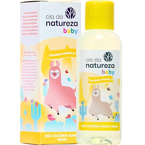 Cia da Natureza Colonia Baby Lavanda Amarela 120 Ml