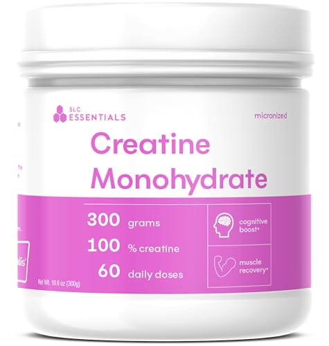 Creatine Monohydrate Powder | 100% Pure Micronized Creavitalis® | German-Made | Unflavored, No Fillers | Supports Muscle Strength, Recovery, & Cognitive Energy | 5g Servings