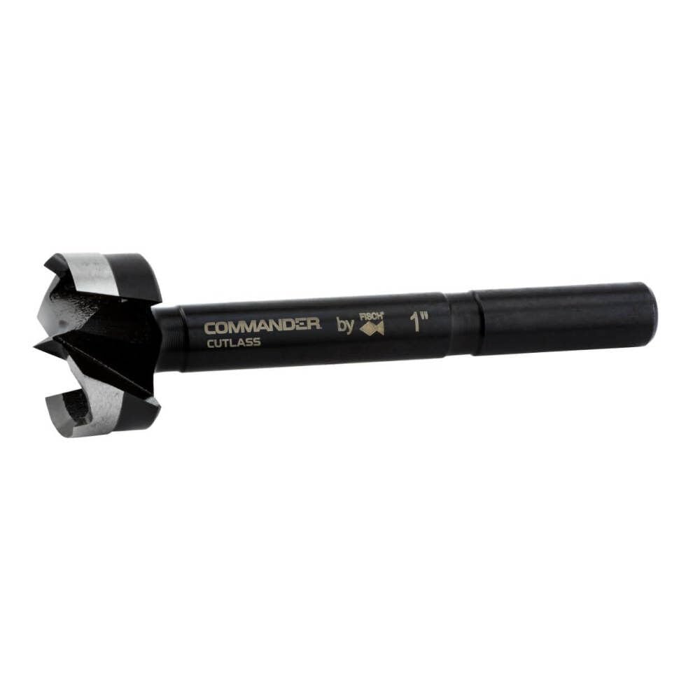 Cutlass Forstner - Set di 4 punte a conchiglia, 0,6 cm - 1,3 cm - 1,9 cm - 2,5 cm