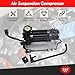 AIRSUSFAT 2203200104 Airmatic Air Suspension Compressor W/Pipe with Relay Compatible with Mercedes-Benz W220 W221 S500 S600 E320 E350 E450 E550 S500 S600 CLS500 CLS550 2113200304 Ride Pump 2113200304