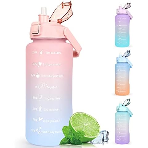 CodiCile Wasserflasche BPA Free 2L Sport Getränke Krug Cover