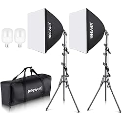 Amazon.com : NEEWER 700W Equivalent Softbox Lighting Kit with LED