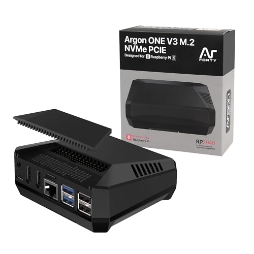 Argon ONE V3 M.2 NVME Raspberry Pi 5ケース Amazon.co.jp: Argon ONE V3 M.2 NVME PCIE ケース、Raspberry Pi 5に