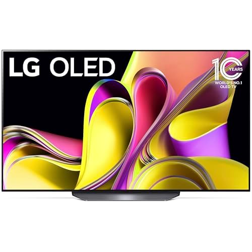 LG B3 Series 77-Inch Class OLED Smart TV OLED77B3PUA, 2023 – AI-Powered 4K TV, Alexa Built-in, Black