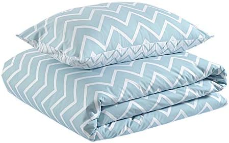 Amazon Basics - Bedding set, 100% super soft cotton, 260 x 220 cm / 50 x 80 cm, black