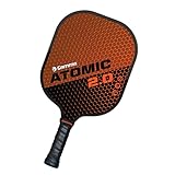 GAMMA Sports 2.0 Pickleball Paddles: Atomic 2.0 Pickleball Rackets - Textured Fiberglass Face - Mens and Womens Pickle Ball Racquet - Indoor and Outdoor Racket - Orange Pickle-Ball Paddle - 8 oz
