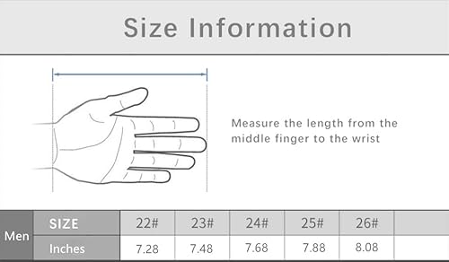 Mj Men's Golf Gloves, Right Hand, White Microfiber Soft Golf Gloves (#24) #TOP4