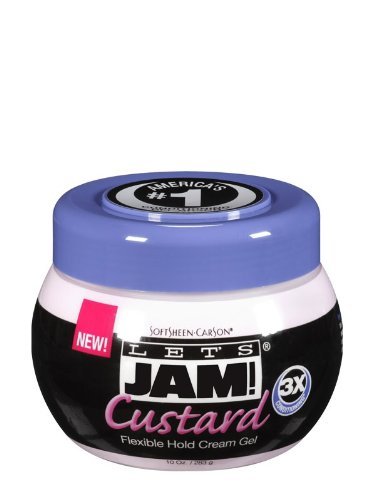 Softsheen Carson Let's Jam Custard Flexible Hold Cream Gel, 10 Ounce