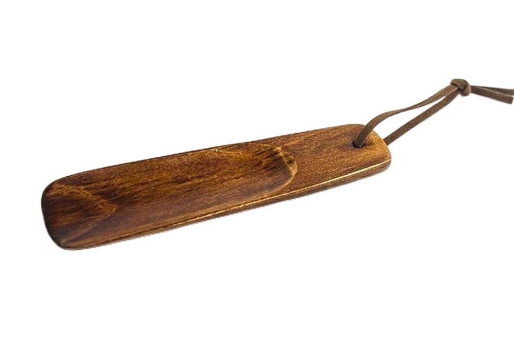 Calzador de madera, calzador de madera, calzador de mango largo para hombre