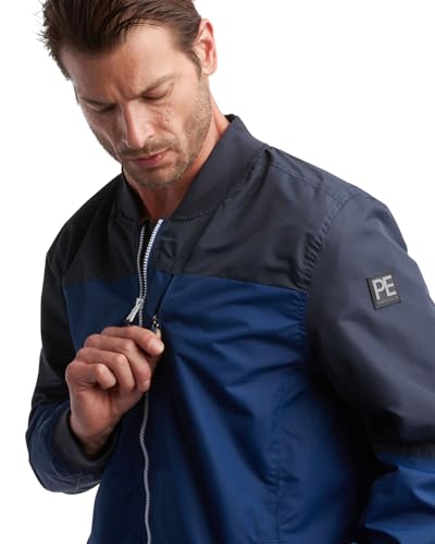 Perry Ellis Men's Jacket - Lightweight Windbreaker - Zip Spring Golf Jacket - Water Resistant Bomber Jacket for Men (S-XXL)4
