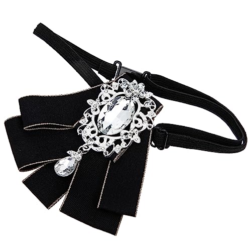 BESPORTBLE Fashionable Suit Rhinestone Bow Tie Unique Bow Tie for Boys and Girls's Stage Performance