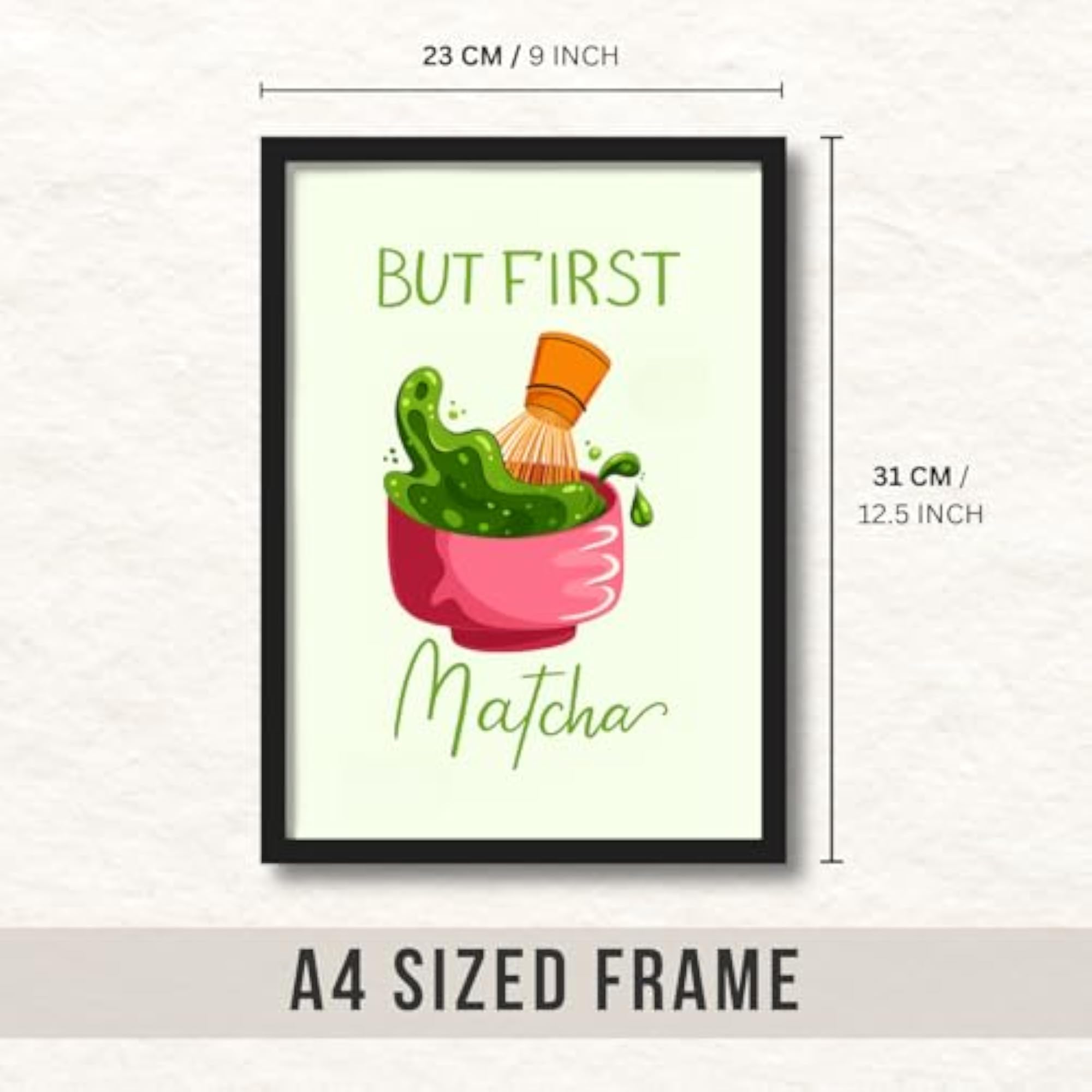 Cafe and Restaurant Wall Frame Poster, A4 Size