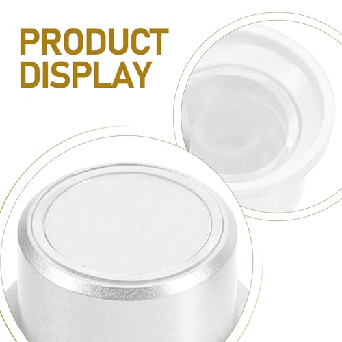 GLEAVI 2個 透光プラスチック転ノブ 軸対応 耐摩耗音量調節用 電子機器 ミキサー アンプ部品