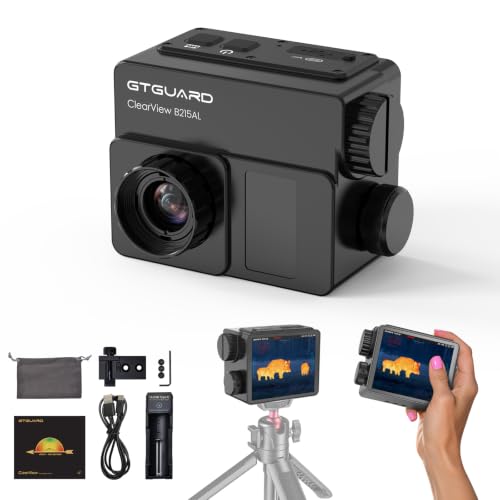 Image of Thermal Monocular for Hunting with 600M Rangefinder, 256x192 Thermal Imaging Night Vision Sight, 3.2 inch 1024x768 Display, 8X Digital Zoom, IP65 Thermal Scope for Bow Hunting
