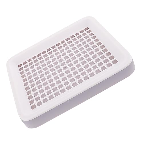 GANAZONO Caixa 3Pcs banheiro de estimação bandeja de areia para gatinhos penico para hamster bicho d